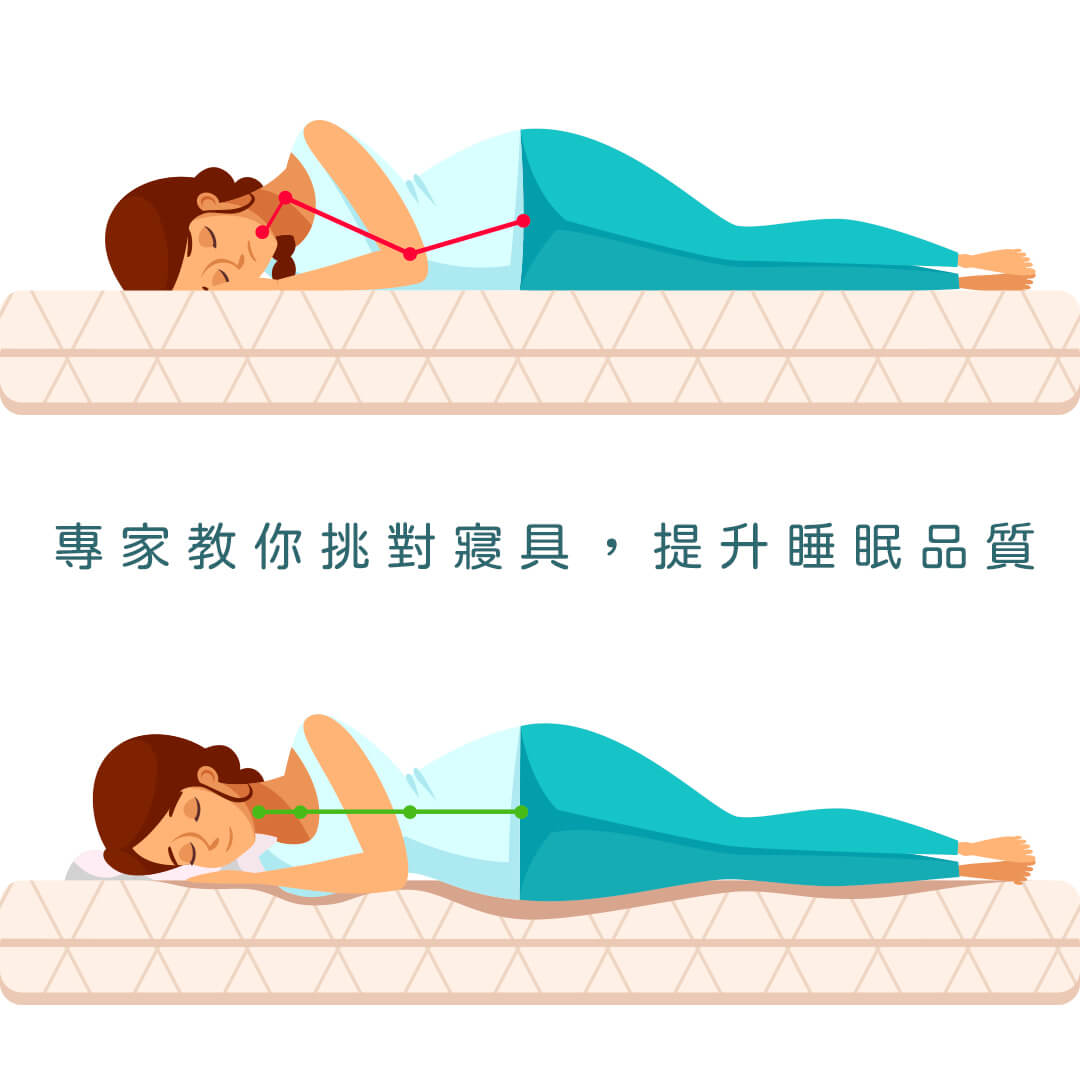 歐得葆健康小教室 專家教你挑對寢具，提升睡眠品質