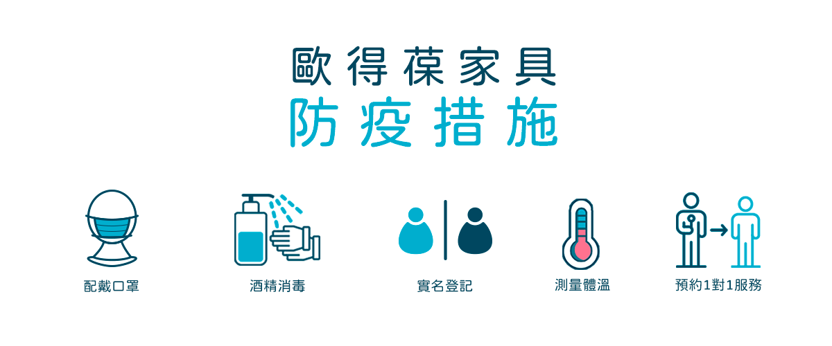 歐得葆家具．防疫措施
