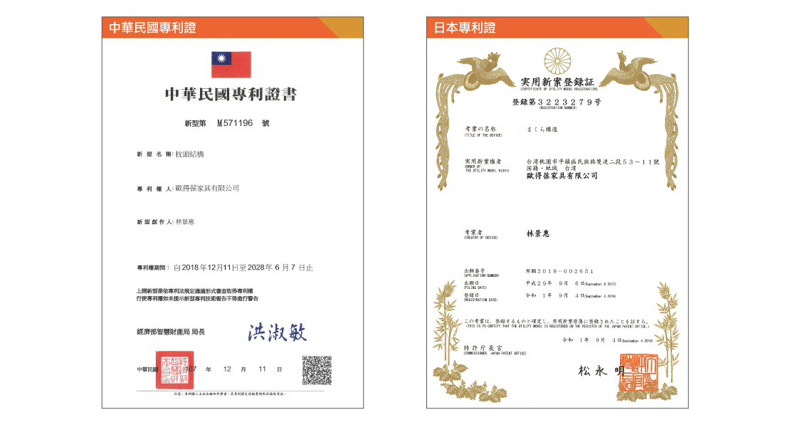 專利舒壓枕 RD06